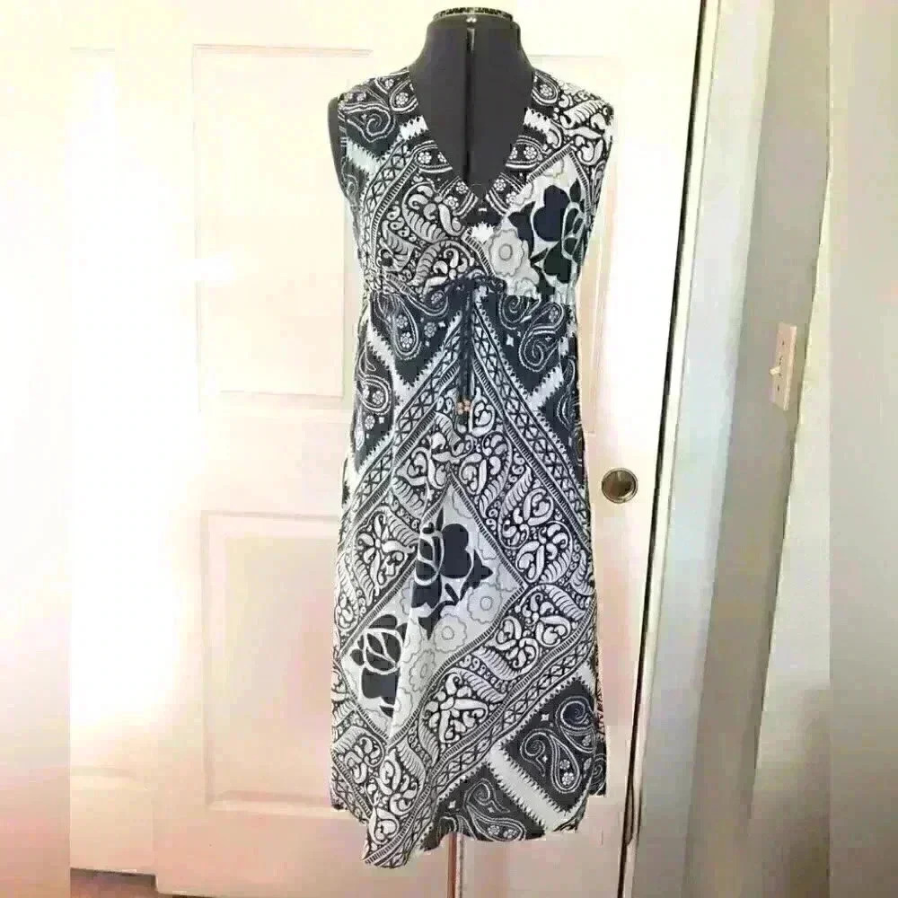 Y2K GAP VTG GAP dress A-line dress Indian Cotton Women Small - Picture 2 of 7